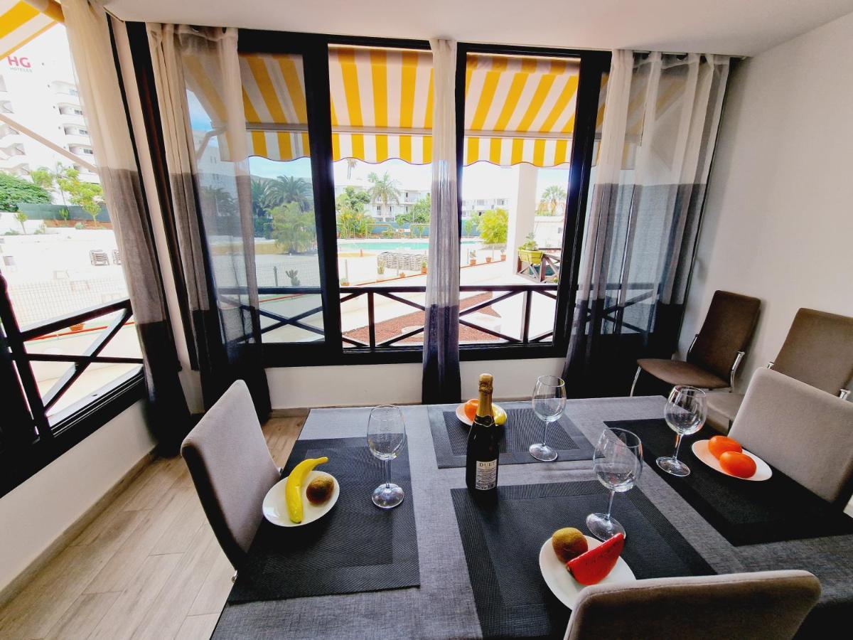 Luxury San Marino Apartment & Pool View Los Cristianos  Eksteriør bilde